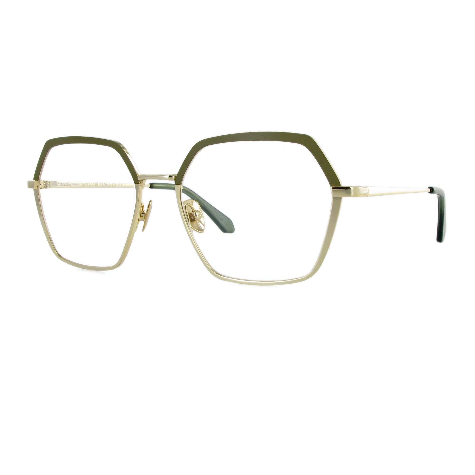 C3 martini olive / shiny gold